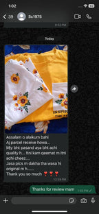 yellow flower printed night suit in premium fabric cotton jarsy
