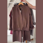 4 Pocket Style Premium Quality Winter 2-Pcs Tracksuit. CWTS-38