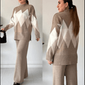 Diamond Premium Quality Winter 2-Pcs Co-Ord Set. CWTS-27