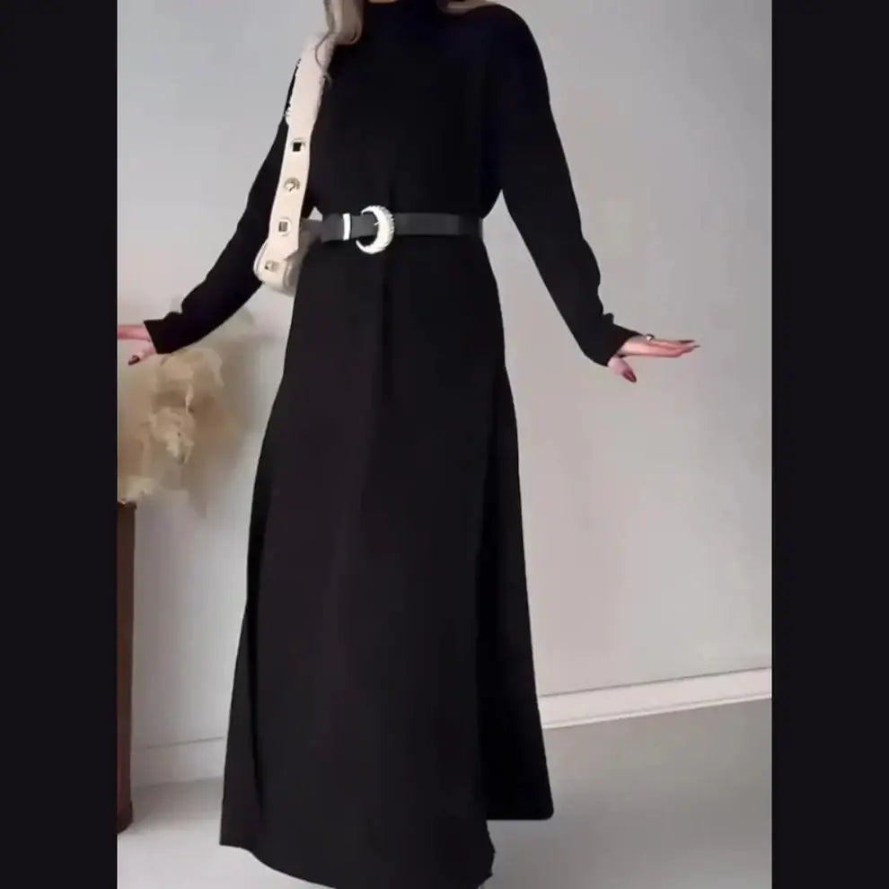 Trendy  Roll Neck Style knit CoOrd Set