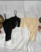 pack of 3 camisole fabric soft jersey
