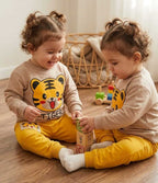 SN Tiger Winter Fleece Kids Track Suits