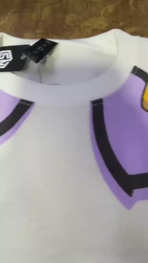 Purple Heart Winter Fleece Kids Track Suits